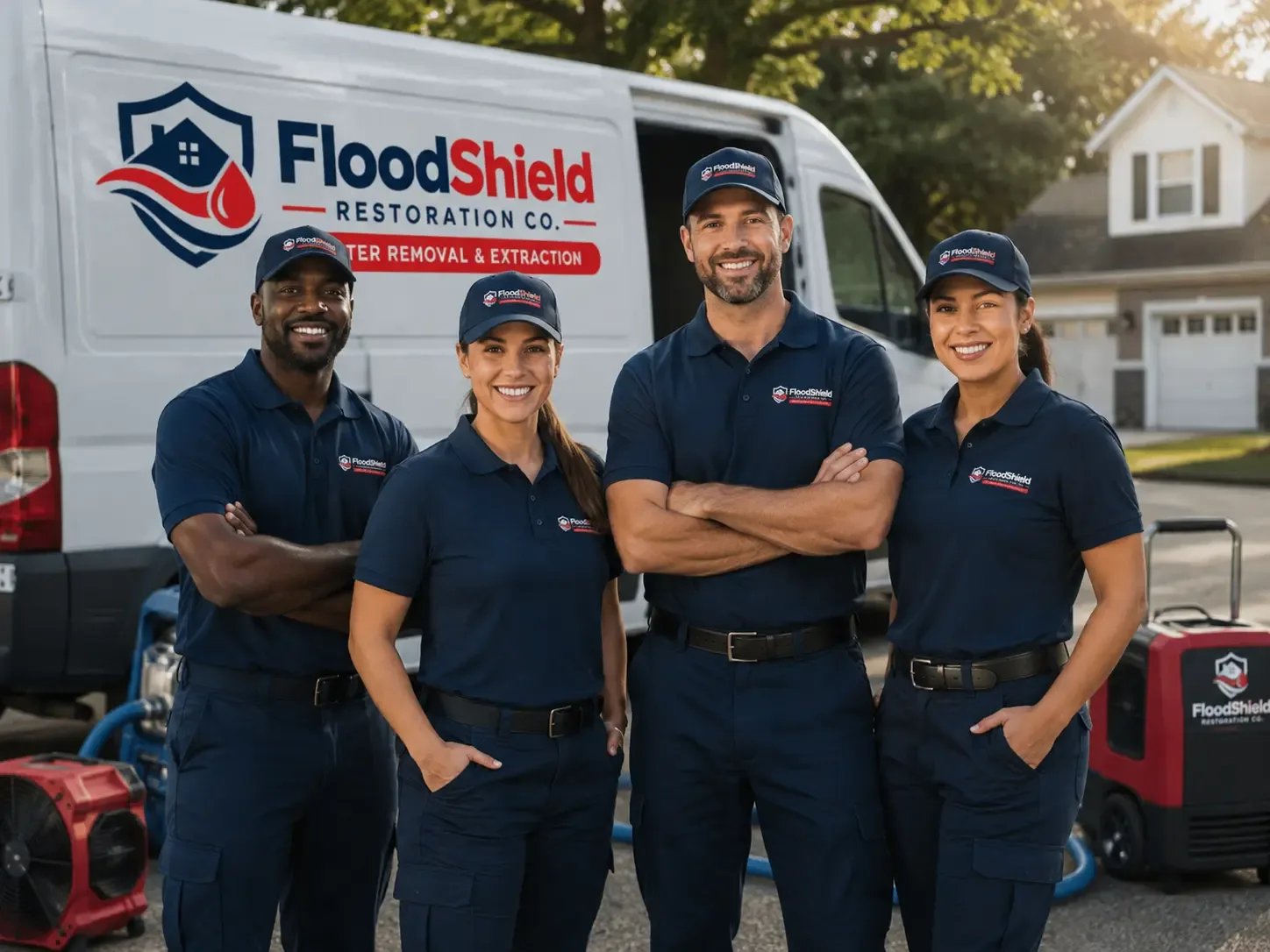 Flood Damage Restoration company in Delray, WV